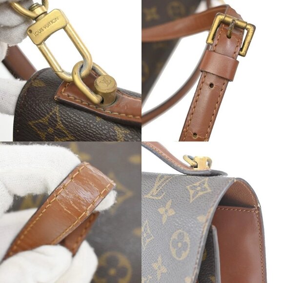 LOUIS VUITTON Monceau 28 2Way Shoulder Hand Bag Monogram Leather M51185 76KB100 - Picture 9 of 16